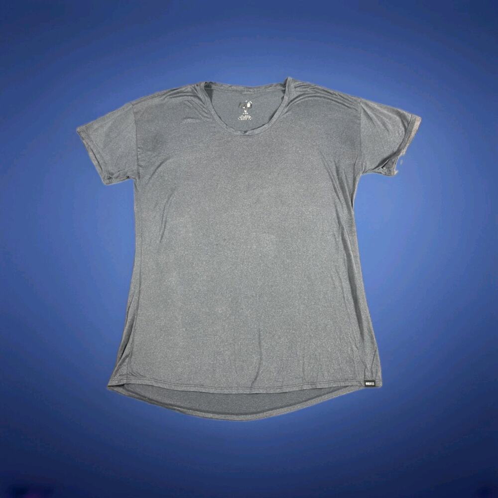 REI Co-op Shirt Mens Sz M Slate Gorpcore Hiking Basic Essential Camp Outdoors